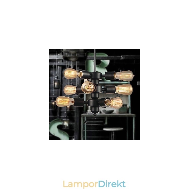 Edison Retro Ljus Ljuskrona