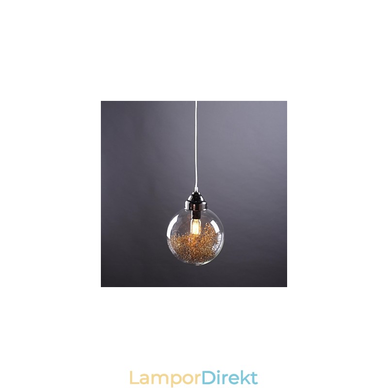 Modern Samtida Traditionell Klassisk Vintage Lykta Country Nickel Glas Pendel Light Dining