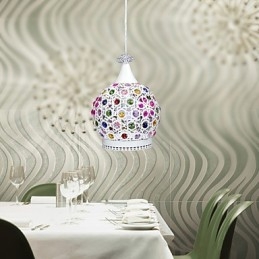 Stil Pendelljus Crystal Contracted Moderna Lampor