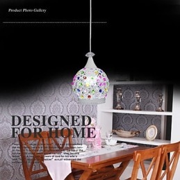 Stil Pendelljus Crystal Contracted Moderna Lampor