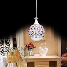 Stil Pendelljus Crystal Contracted Moderna Lampor