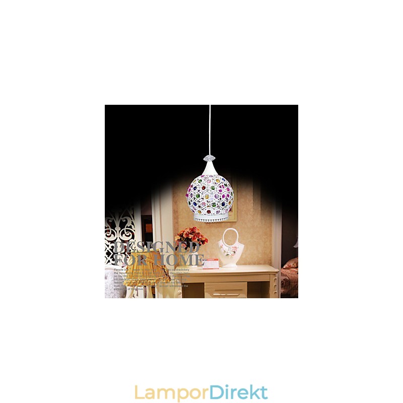 Stil Pendelljus Crystal Contracted Moderna Lampor