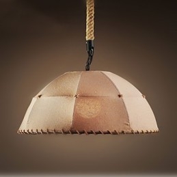 Contracted Nordic Vintage Linens Hamperep American Country Droplight Lampa