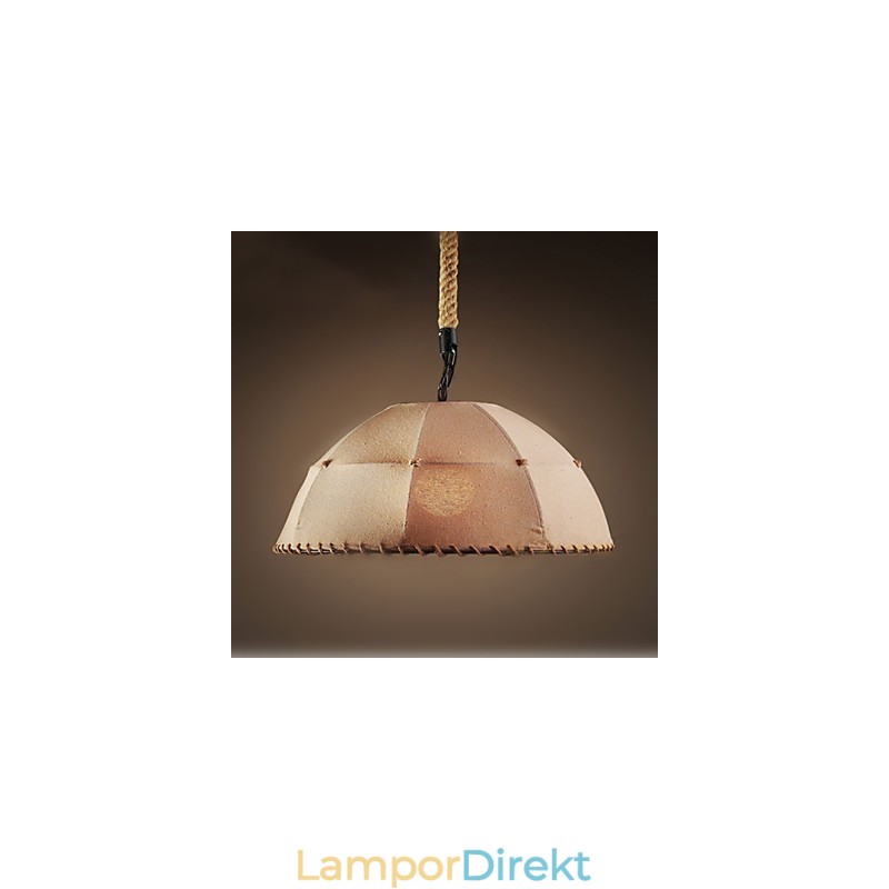 Contracted Nordic Vintage Linens Hamperep American Country Droplight Lampa