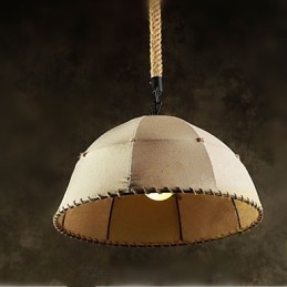 Contracted Nordic Vintage Linens Hamperep American Country Droplight Lampa