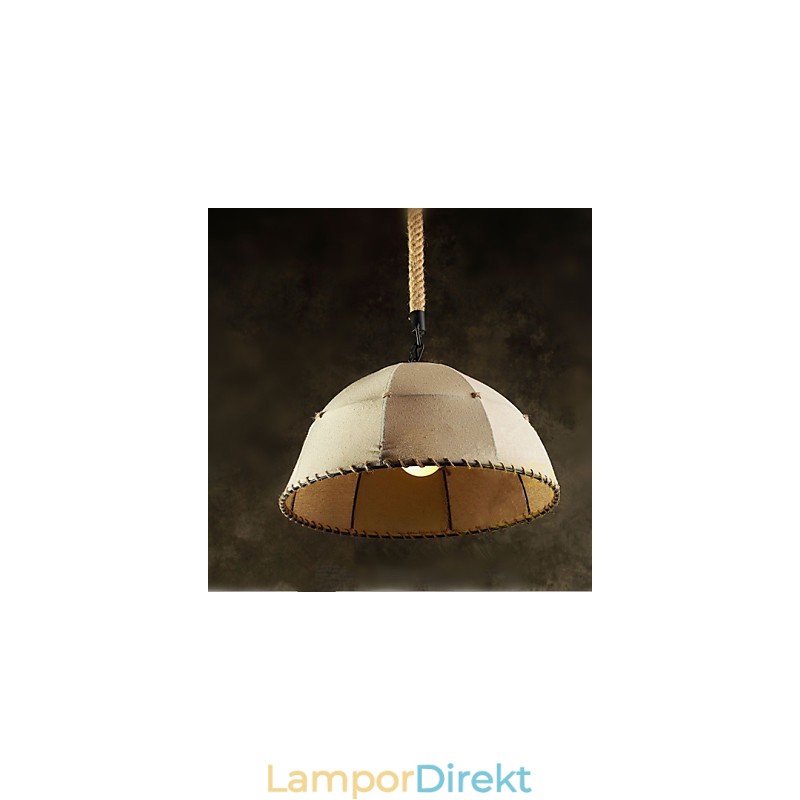 Contracted Nordic Vintage Linens Hamperep American Country Droplight Lampa