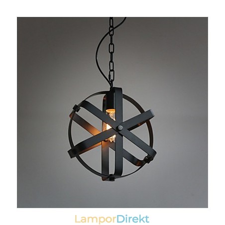 Vintage Stil Industriell Rund Taklampa Loft Heminredning Dekorativ Ljuskrona Vintage Stil Industriell Rund Taklampa Loft Heminredning Dekorativ Ljuskrona