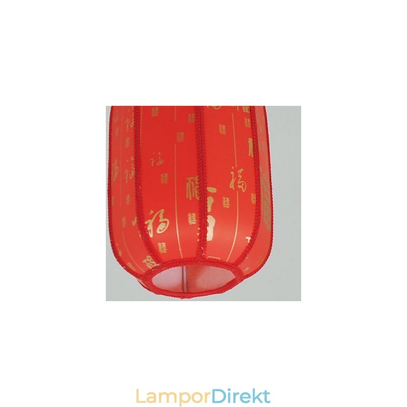 Archaize Fårskinn Röda Lyktor Veranda Droplight Lamp Light