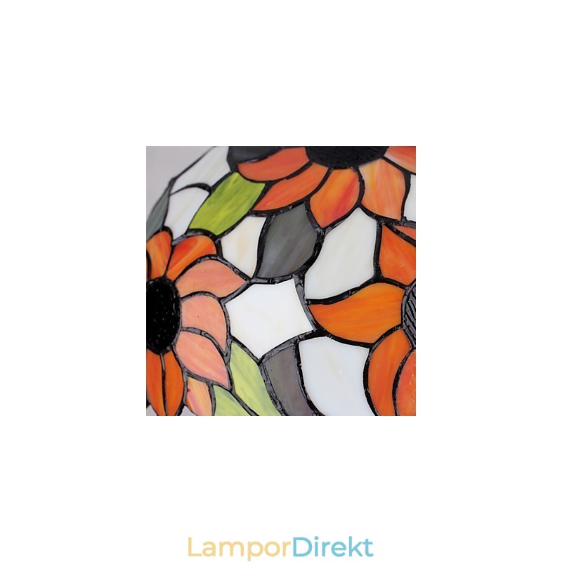 Europeiska Landsbygden Creative Arts Ljuskrona Av Målat Glas Som Återställer Antika Sätt Lampa Ljus