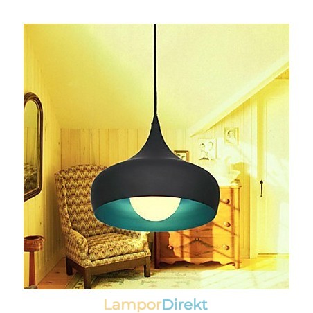 Modern Samtida Retro Skål Mini Stil Målning Taklampa Modern Samtida Retro Skål Mini Stil Målning Taklampa