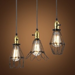Traditionell Klassisk Vintage Retro Country Taklampa
