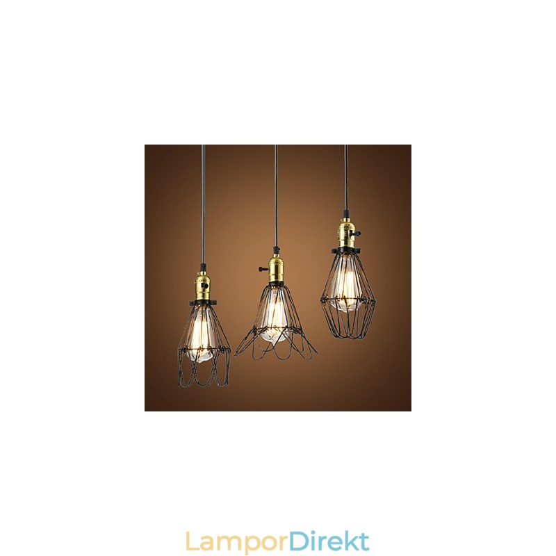 Traditionell Klassisk Vintage Retro Country Taklampa