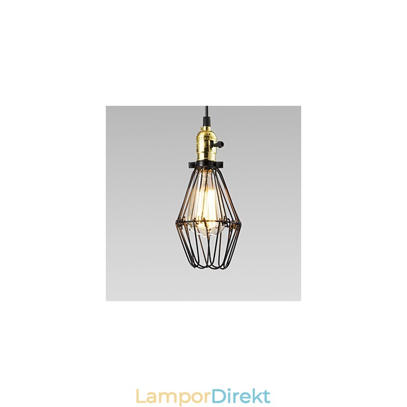 Traditionell Klassisk Vintage Retro Country Taklampa