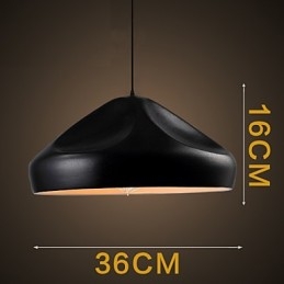 Vintage Retro Mini Stil Målning Metall Taklampa