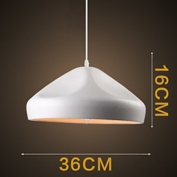 Vintage Retro Mini Stil Målning Metall Taklampa