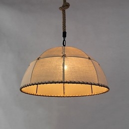 35 Cm Loft Industriell Vind Enkel Linne American Country Creative Arts Droplight Lampa