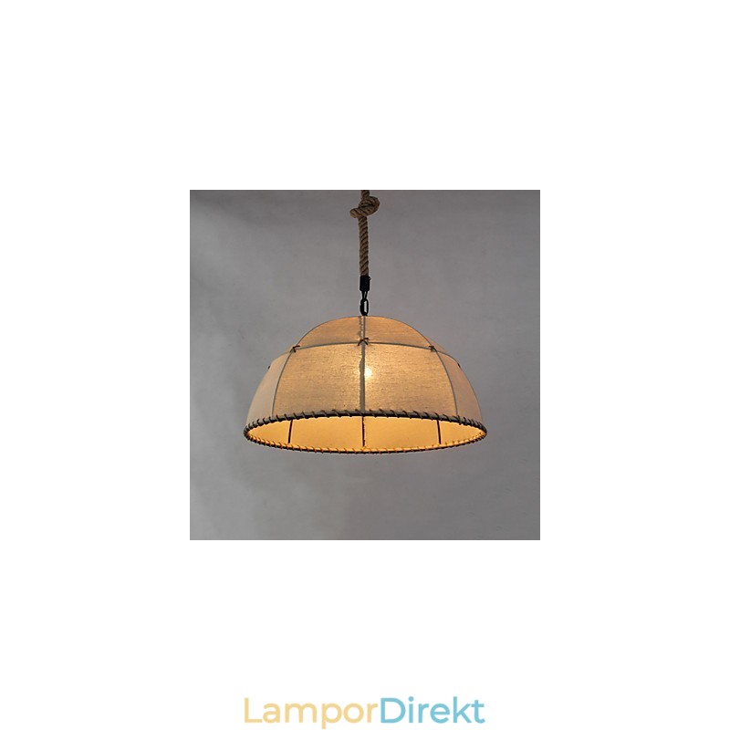 35 Cm Loft Industriell Vind Enkel Linne American Country Creative Arts Droplight Lampa