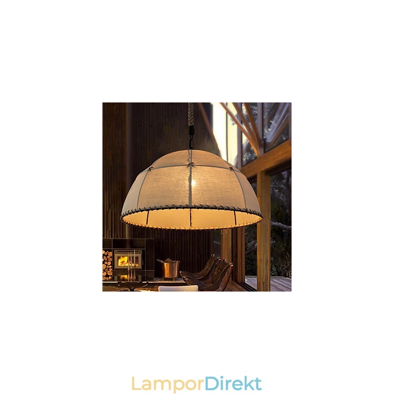 35 Cm Loft Industriell Vind Enkel Linne American Country Creative Arts Droplight Lampa