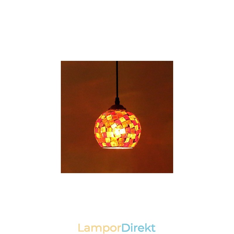 Modern Samtida Målning Metall Taklampa