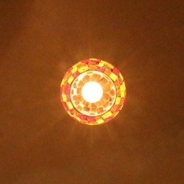 Modern Samtida Målning Metall Taklampa
