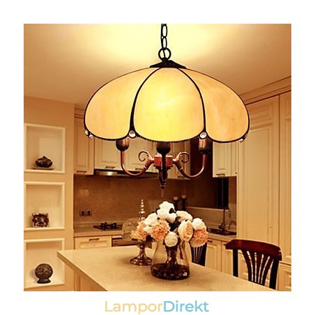 Europeiska Landsbygden Creative Arts Ljuskrona Av Målat Glas Som Återställer Antika Sätt Lampa Ljus Europeiska Landsbygden Creative Arts Ljuskrona Av Målat Glas Som Återställer Antika Sätt Lampa Ljus