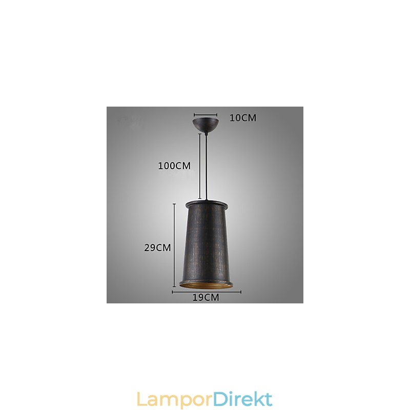 Retro Designers Pendellampa I Metall