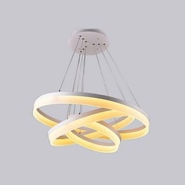 Hot Sale Vit Färg Akryl Modern Hänglampa 130W