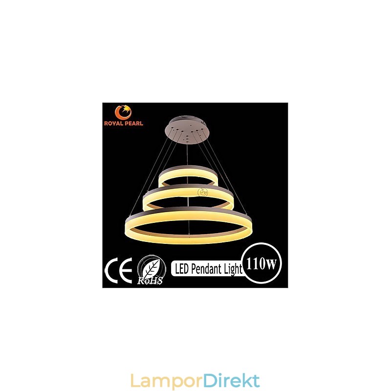 Hot Sale Vit Färg Akryl Modern Hänglampa 130W