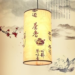 Single Head Meals Chandelier Archaizes Teahouse Small Droplight Lampa