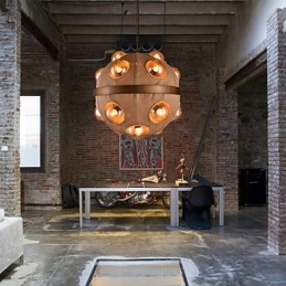 Landsmålning Metall Ljuskrona Pendel Lightbedroom