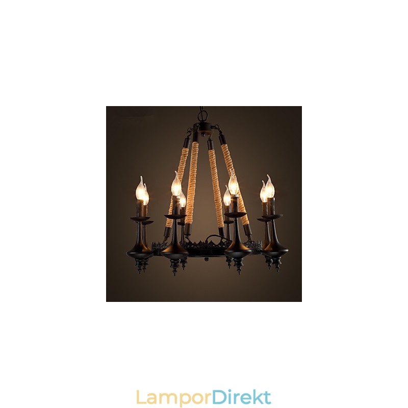 Pendellampor Mini Style Traditionell Klassisk Metall