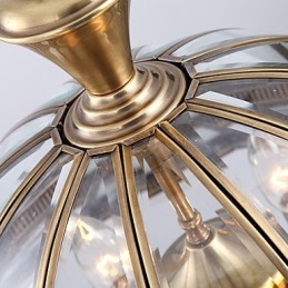 Pendellampor Crystal Mini Style Traditionell Klassisk Metall