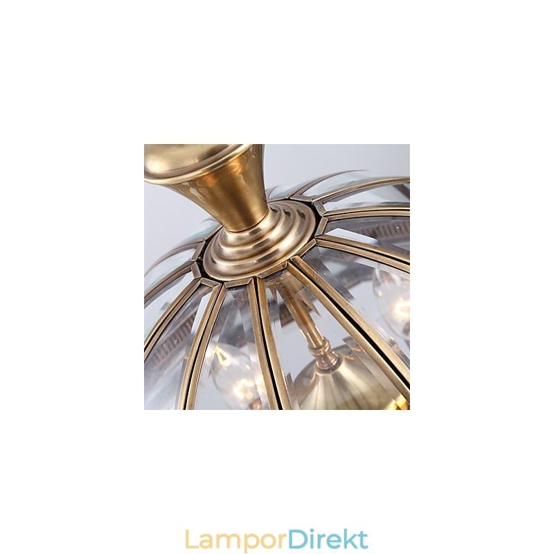 Pendellampor Crystal Mini Style Traditionell Klassisk Metall