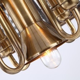 Pendellampor Crystal Mini Style Traditionell Klassisk Metall