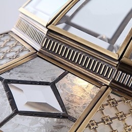 Pendellampor Crystal Mini Style Traditionell Klassisk Metall