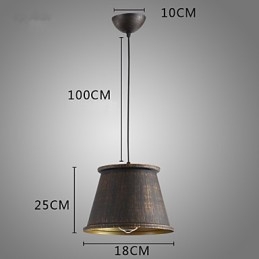 Retro Designers Pendellampa I Metall