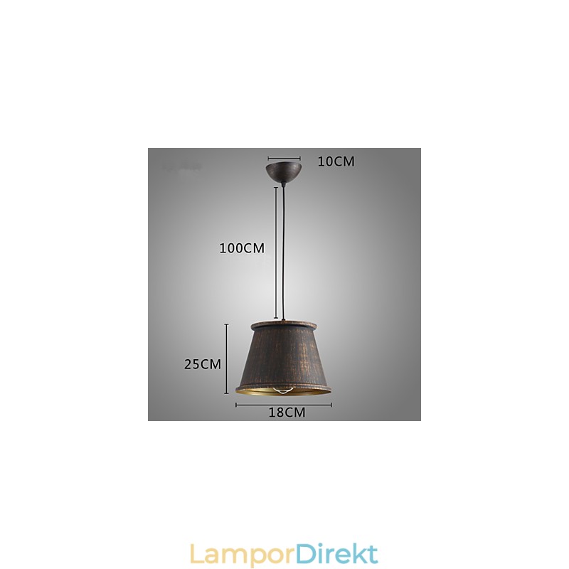 Retro Designers Pendellampa I Metall