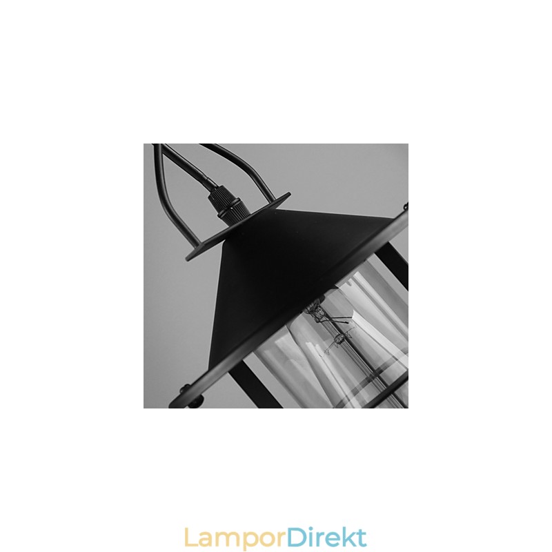 Vintage Lantmålning Metall Taklampa Garage