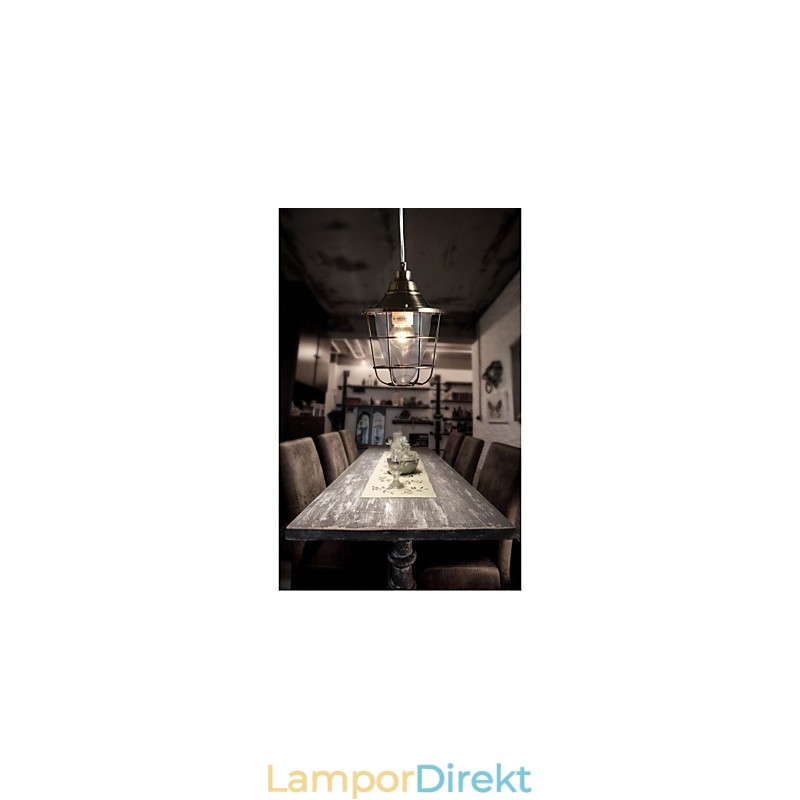 Retro Mini Stil Elektropläterad Metall Taklampa