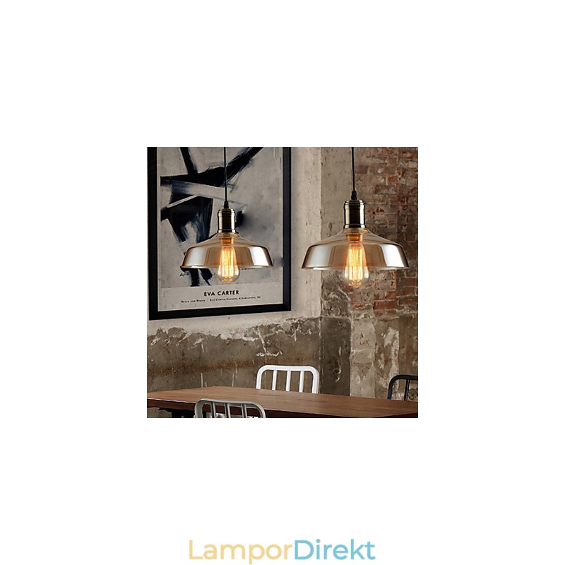 Retro Lighting Pendellampa I Glas