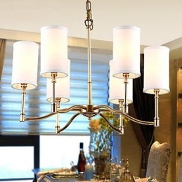 Pendellampor Crystal Mini Style Traditionell Klassisk Metall