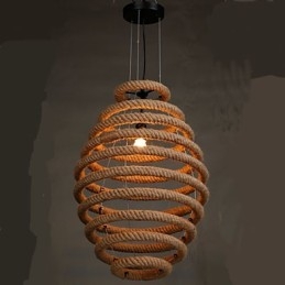Amerikansk Landhampa Honeycomb Ljuskrona