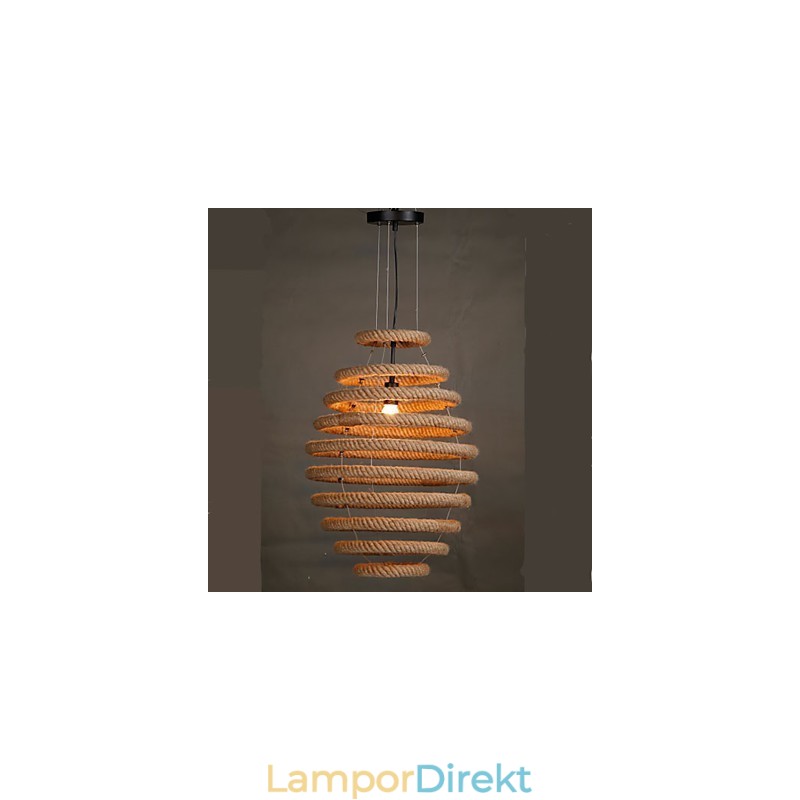 Amerikansk Landhampa Honeycomb Ljuskrona