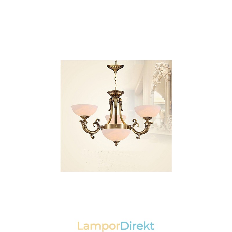 Jane Marble Belysning Art Copper Lamp