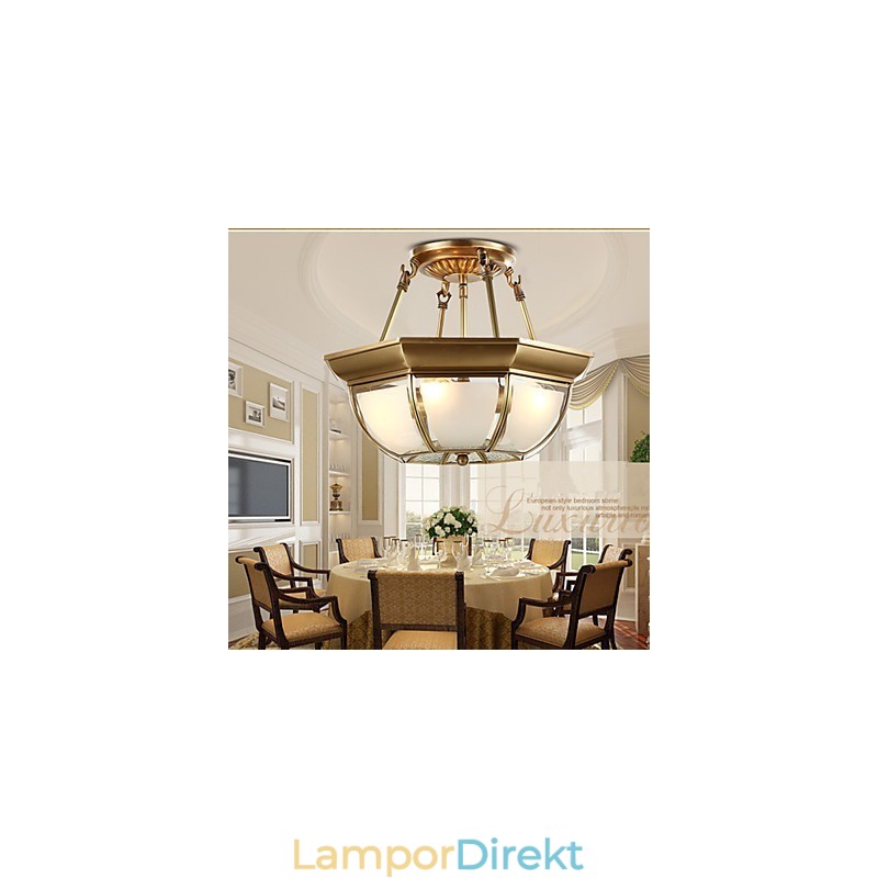 Pendellampor Mini Style Traditionell Klassisk Metall