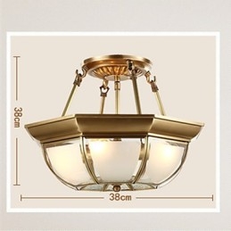 Pendellampor Mini Style Traditionell Klassisk Metall