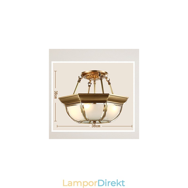 Pendellampor Mini Style Traditionell Klassisk Metall