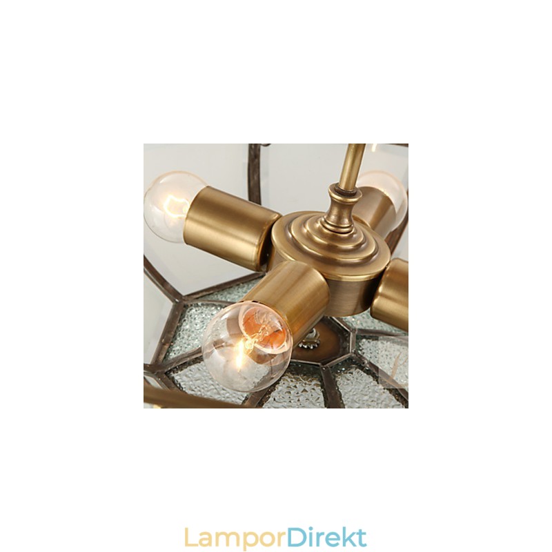 Pendellampor Mini Style Traditionell Klassisk Metall