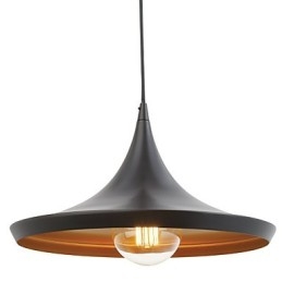 Pendellampa Retro Vintage Tom Dixon Design Svart Målning Pendellampor