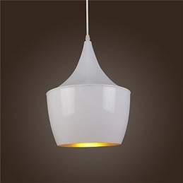 Pendellampa Retro Vintage Tom Dixon Design Svart Vit Typ Cafe Pendellampor